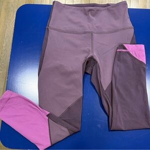 Lululemon Women's Wunder Under Multi Purple  Leggings